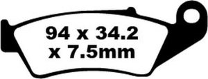 Tt Sport Carbon Fusion fékbetétek, 2, nordicamoto.ro