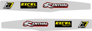Swingarm Sticker Gasgas 2021 Black, Gray
