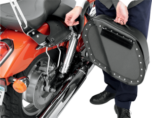 Cruis'n Saddlebags With Shock Cut-out Black, 1, nordicamoto.ro