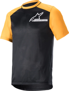 Tricou MTB Alpinestars Alps 4.0 V2 Black/Tangerine/White S, 1, nordicamoto.ro