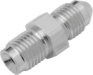 Chrome Steel Brake Line Fitting Chrome, 1, nordicamoto.ro