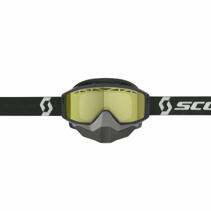 Scott Goggle Primal Snow Cross black/white / yellow, 2, nordicamoto.ro