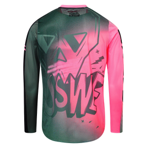 Tricou USWE Kalk Cartoon Off-Road Pink, 2, nordicamoto.ro