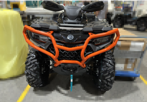 CFMOTO 800 / 850 TOURING / 800 HO EPS ATV elülső védőrudazat – fekete, 4, nordicamoto.ro