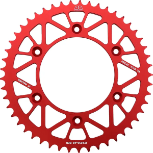 JT SPROCKETS hátsó lánckerék, piros , nordicamoto.ro
