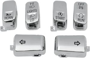 Switch Cap Kit Silver