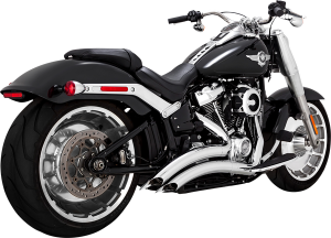 Big Radius Exhaust System Chrome, 3, nordicamoto.ro