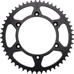 JT SPROCKETS Acél hátsó lánckerék, fekete 
