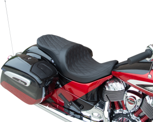 Forward Positioned Low Profile Touring Seat Black