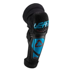 Leatt 3DF Hybrid EXT térdvédő, kék/fekete, S/M méret, 2, nordicamoto.ro