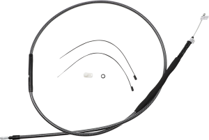 High-efficiency Polished Karbonfibr Clutch Cable Silver, 1, nordicamoto.ro