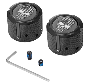 Front Axle Nut Cover Black