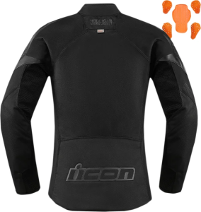 Geaca Textila Dama Icon Hooligan™ Black M, 2, nordicamoto.ro