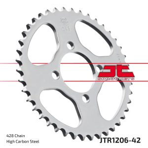 JT SPROCKETS hátsó lánckerék, természetes színű , nordicamoto.ro