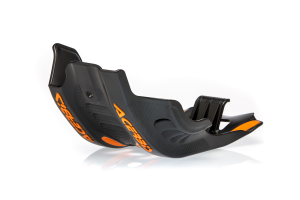 Acerbis KTM EXC-F/XCF-W 20'-23' fekete/narancssárga motorvédő, 1, nordicamoto.ro