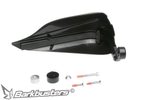 Storm Handguard – Single Point Bar End Mount - Threaded Black, 2, nordicamoto.ro