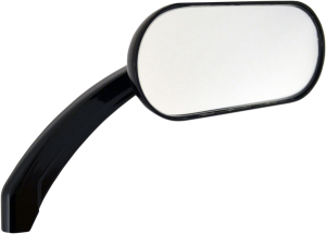 Oval Mirror Gloss-black, 1, nordicamoto.ro