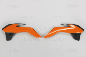 KTM 85 SX 13–17 üzemanyagtartály oldalsó burkolatok, UFO neon narancs, 2, nordicamoto.ro