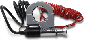 Tether Kill Switch Black, Orange, Silver