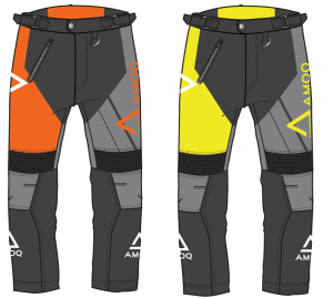 AMOQ Snowcross Pants Black/Orange M, 2, nordicamoto.ro