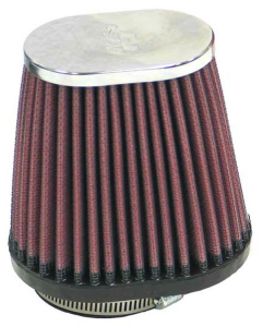 Clamp-on Air Filter Chrome
