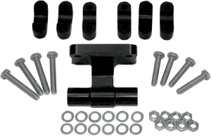 Universal Pivoting Handlebar Riser System Black, 1, nordicamoto.ro