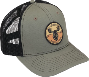 Mud Badge Hat Black, Green 