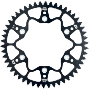 7075 Racing MX lánckerék, fekete, 1, nordicamoto.ro