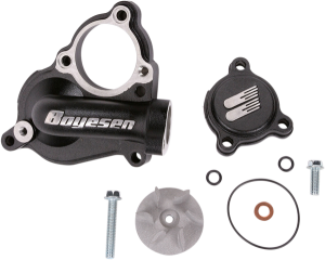 Supercooler Water Pump Cover And Impeller Kit Black