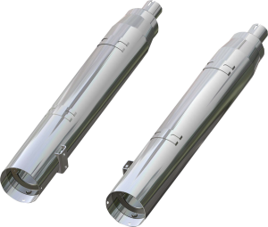 4-1/2(r) War Hammer Mufflers Chrome, 1, nordicamoto.ro