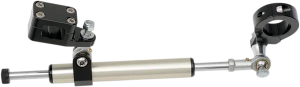 MOOSE RACING 7-way Steering Stabilizer Black 