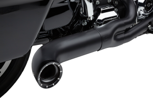 Turn Out 2-into-1 Exhaust System Black, 5, nordicamoto.ro