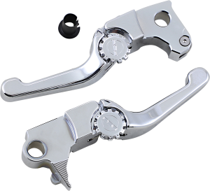 Anthem Shorty Lever Set Silver, 1, nordicamoto.ro
