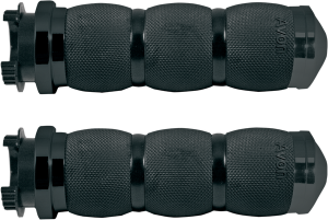 3-ring Air Cushioned Grips Black, 1, nordicamoto.ro