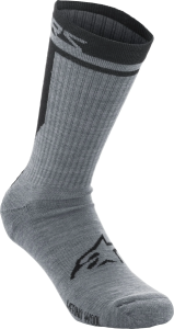 Sosete Alpinestars Merino 24 fekete, szürke
