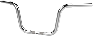 1-1/4(r) Bobber Ape Hanger Handlebar Silver
