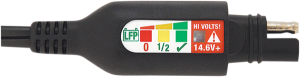 Lithium Battery Monitoring Lead O-127 Black, 4, nordicamoto.ro