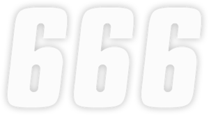 Number Stickers White