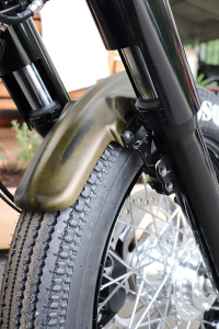 Front Fender Old School Black, 2, nordicamoto.ro