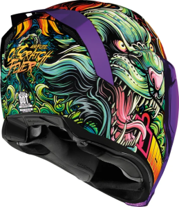 Casca Icon Airflite CSF23 Yellow/Green XL, 2, nordicamoto.ro