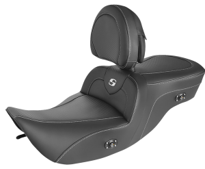 Heated Roadsofa Carbon Fiber Seat Black, 1, nordicamoto.ro