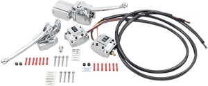 Handlebar Control Kit Silver, 1, nordicamoto.ro