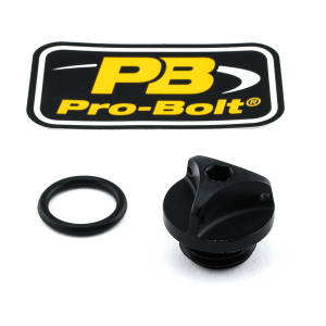 Oil Filler Caps Black