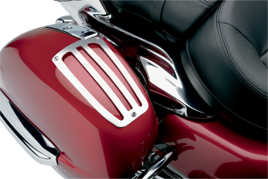Saddlebag Lid Guards Chrome