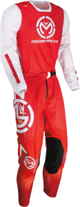 Sahara Pants Red, White
