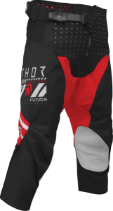 Thor Launchmode Futura gyereknadrág, piros/fekete, 26-os méret, 5, nordicamoto.ro