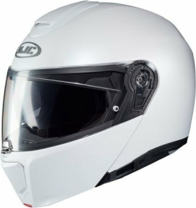 Casca HJC RPHA 90S Solid Negru Alb M, 2, nordicamoto.ro