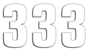 Two Series Numbers White
