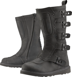 Sportos motoros csizma, Icon Elsinore 2™ fekete csizma, nordicamoto.ro