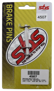 Brake Pad Pins Silver, Stainless Steel